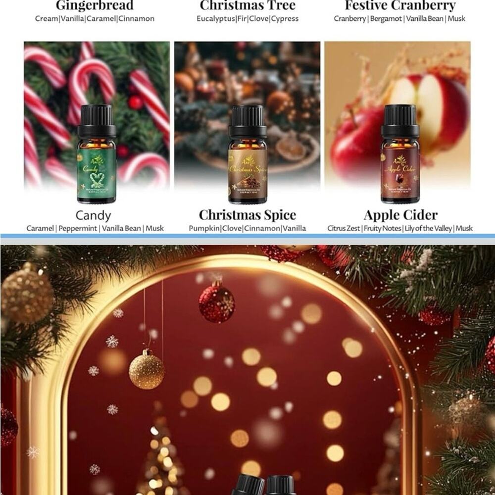Holiday Fragrance Oil Set - Festive Red - Picture 5 of 6